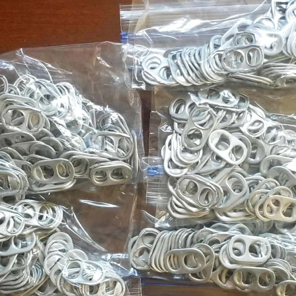 500+Aluminum Pop Top Can Pull Tab